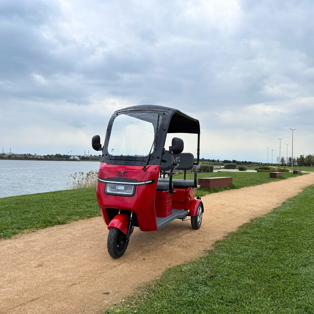 Volta VM5 Neo Kırmızı Elektrikli Motosiklet - Görsel 7