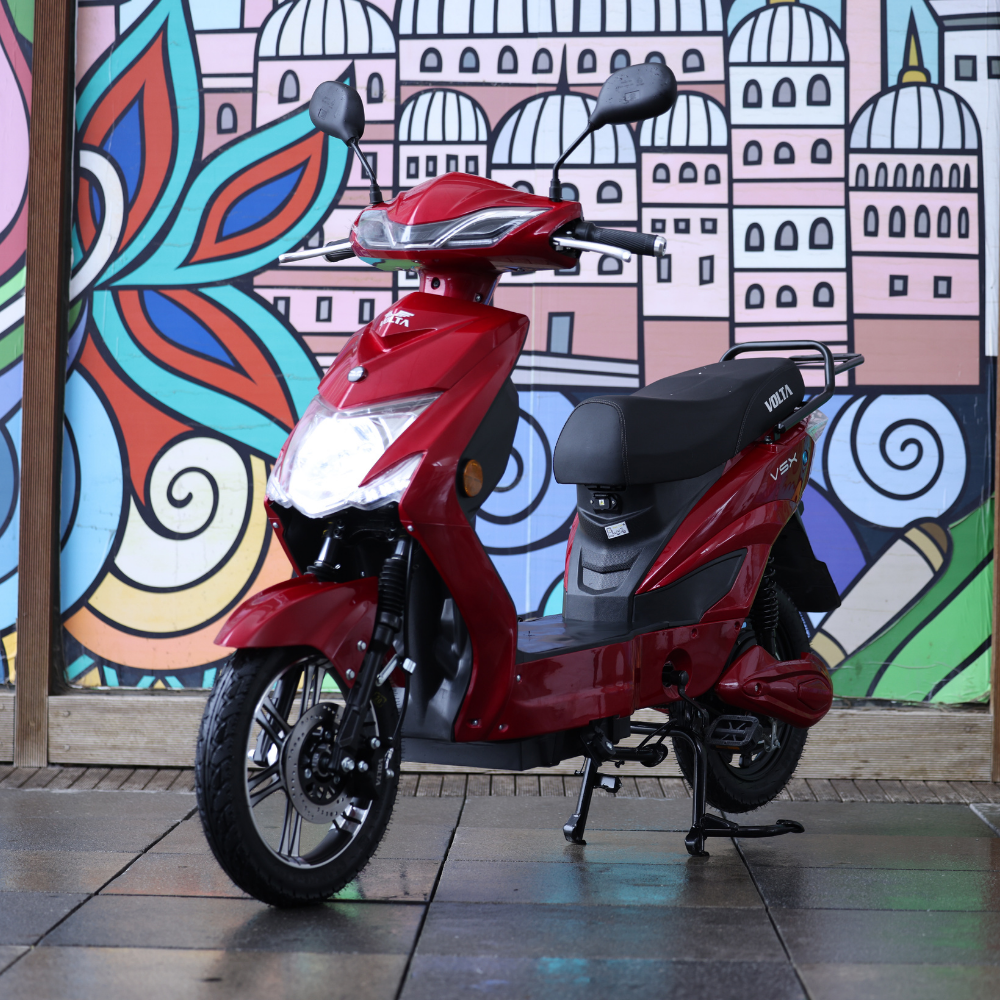 Volta VSX Kırmızı Elektrikli Motosiklet - Görsel 7